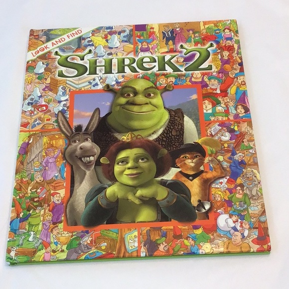 Shrek 2 Look and Find large hardcover excellent - Picture 1 of 12
